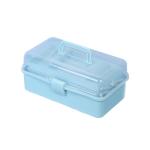 Caja de almacenamiento de plástico portátil multicapa view 4