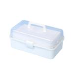 Caja de almacenamiento de plástico portátil multicapa view 5