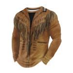 Homme cou rond chemise à manches longues view 2