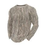 Homme cou rond chemise à manches longues view 3