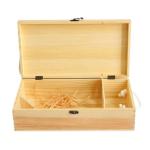 2 botellas caben caja de vino de madera view 4
