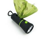 Dispensador de bolsa de residuos con linterna led view 1