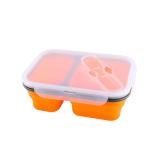 Contenedor de almacenamiento de alimentos plegable bento view 4