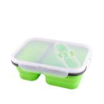 Contenedor de almacenamiento de alimentos plegable bento view 3