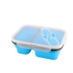 Contenedor de almacenamiento de alimentos plegable bento view 6