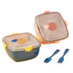 Doble capa bento caja view 2