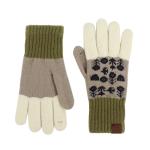 Joven jacquard mitten view 3
