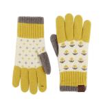 Joven jacquard mitten view 5