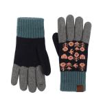 Joven jacquard mitten view 4