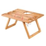 Table d'accoudoir canapé en bambou view 3