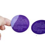 Adhesivo lable sticker view 2
