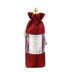 Bolsa de botella de vino con etiqueta colgante view 6