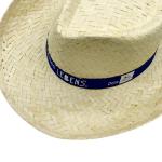 Chapeau de paille en papier tissé à la main view 2