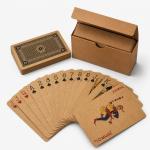 Cartes de jeu de papier kraft view 1
