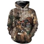 Camo chasse capuche view 2