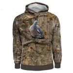 Camo chasse capuche view 3