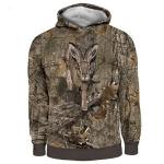 Camo chasse capuche view 4