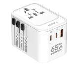 Adaptador universal de viaje de 65w view 2