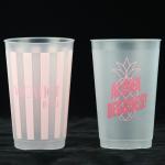 Copa del estadio reutilizable 16oz view 2