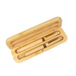 Conjunto de pluma de madera con soporte view 1