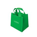Bolsa de tote no tejida con mango view 1