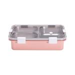 Compartiment bento boîte avec ensemble d'ustensile view 2