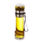 Botella de té de vidrio infuser view 1