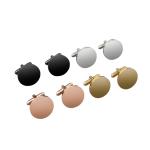 Cufflink de acero inoxidable view 2