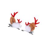 Poignées de bandeau de rennes de noël view 2