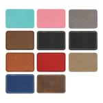 Patch rectangulaire en faux cuir view 1