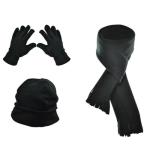 Niños invierno sombrero guantes bufanda juego view 1