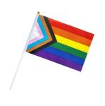 Drapeau de fierté arc-en-ciel view 2