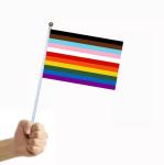 Drapeau de fierté arc-en-ciel view 3