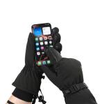 Guantes de pantalla táctil de snowboard con empuñadura antideslizante view 2
