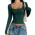 Camiseta de manga larga cuadrada para mujeres view 5