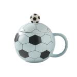 Taza de cerámica de fútbol view 1