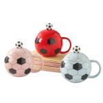 Taza de cerámica de fútbol view 2