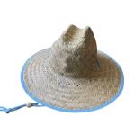 Chapeau de soleil en paille pour enfants view 1