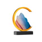 Premio de trofeo de cristal premium view 1