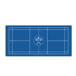 Tapis d'entraînement badminton view 2