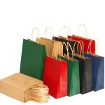 Kraft Paper Gift Bag With Handle view 2