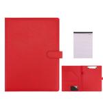 Carpeta de cartera pu con portapapeles y almohadillas view 3