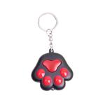 Porte-clés en forme de pattes avec lampe de poche view 3
