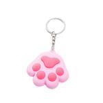 Porte-clés en forme de pattes avec lampe de poche view 1