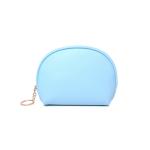 Bolsa cosmética de piel de pu en forma de cáscara view 2