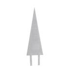 Drapeau triangle feutre de 5 pouces x 12 pouces view 2