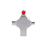4 en 1 unidad flash usb de metal 2 gb view 2
