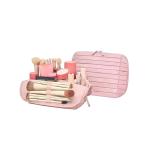 Plegable pu cosmética maquillaje bolsa view 1