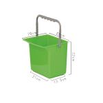6l cubo portátil con mango view 5
