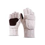 Guantes de lana caliente mitten view 1